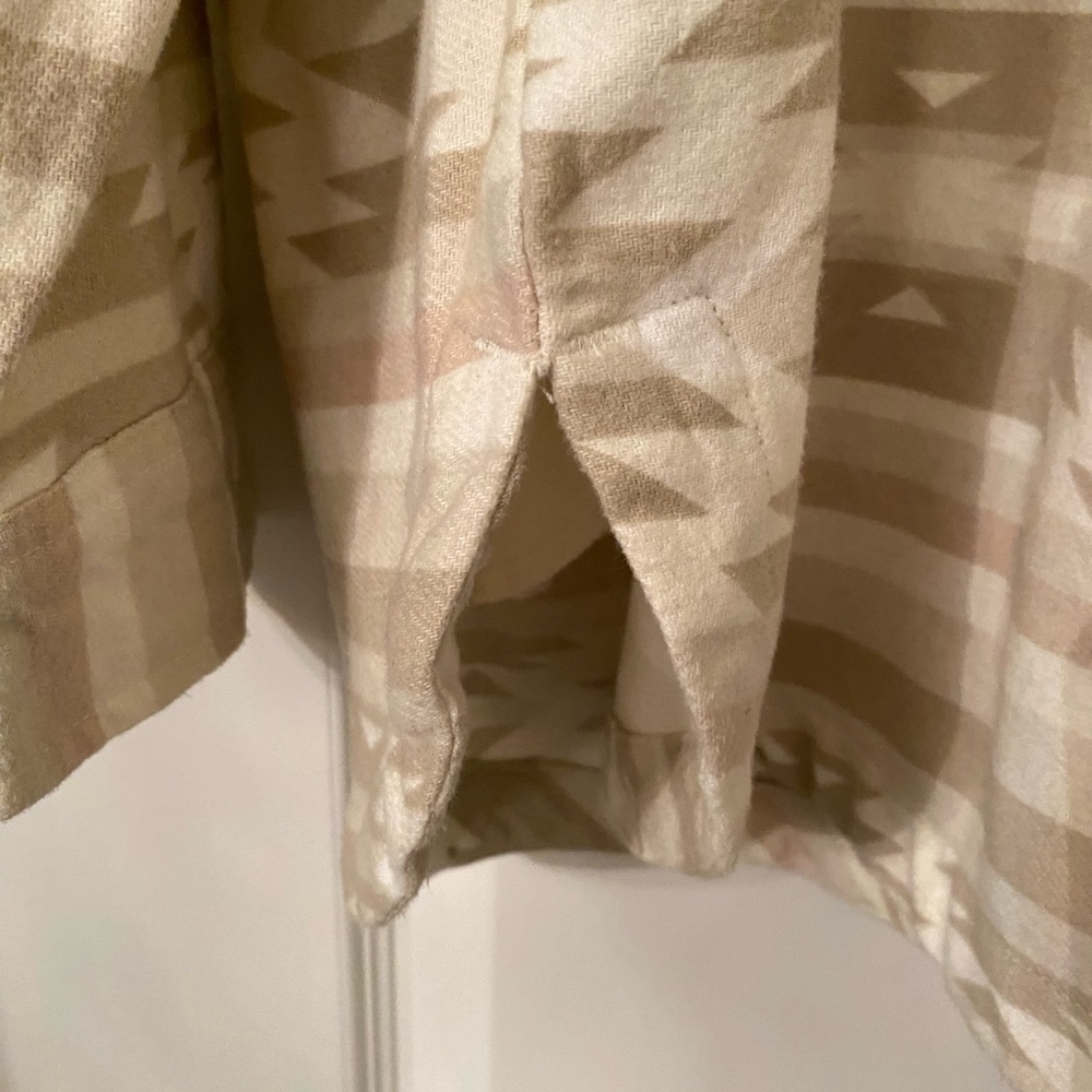 Sonoma Beige Patterned Pullover Top - image 5